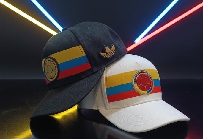 Vista 7 de CAP01T Gorra Tricolor Colombia - COLOR: ROJO